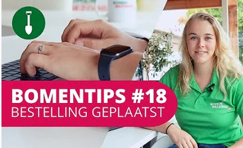 Bomentip #18 | Bestelling geplaatst